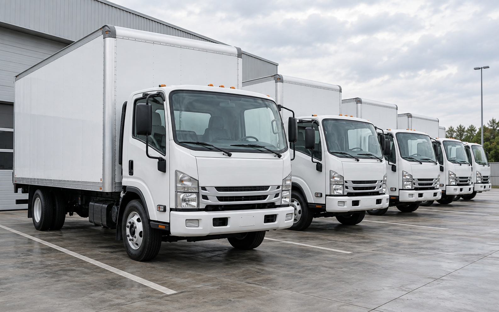 2021 Isuzu NPR Fleet of 5